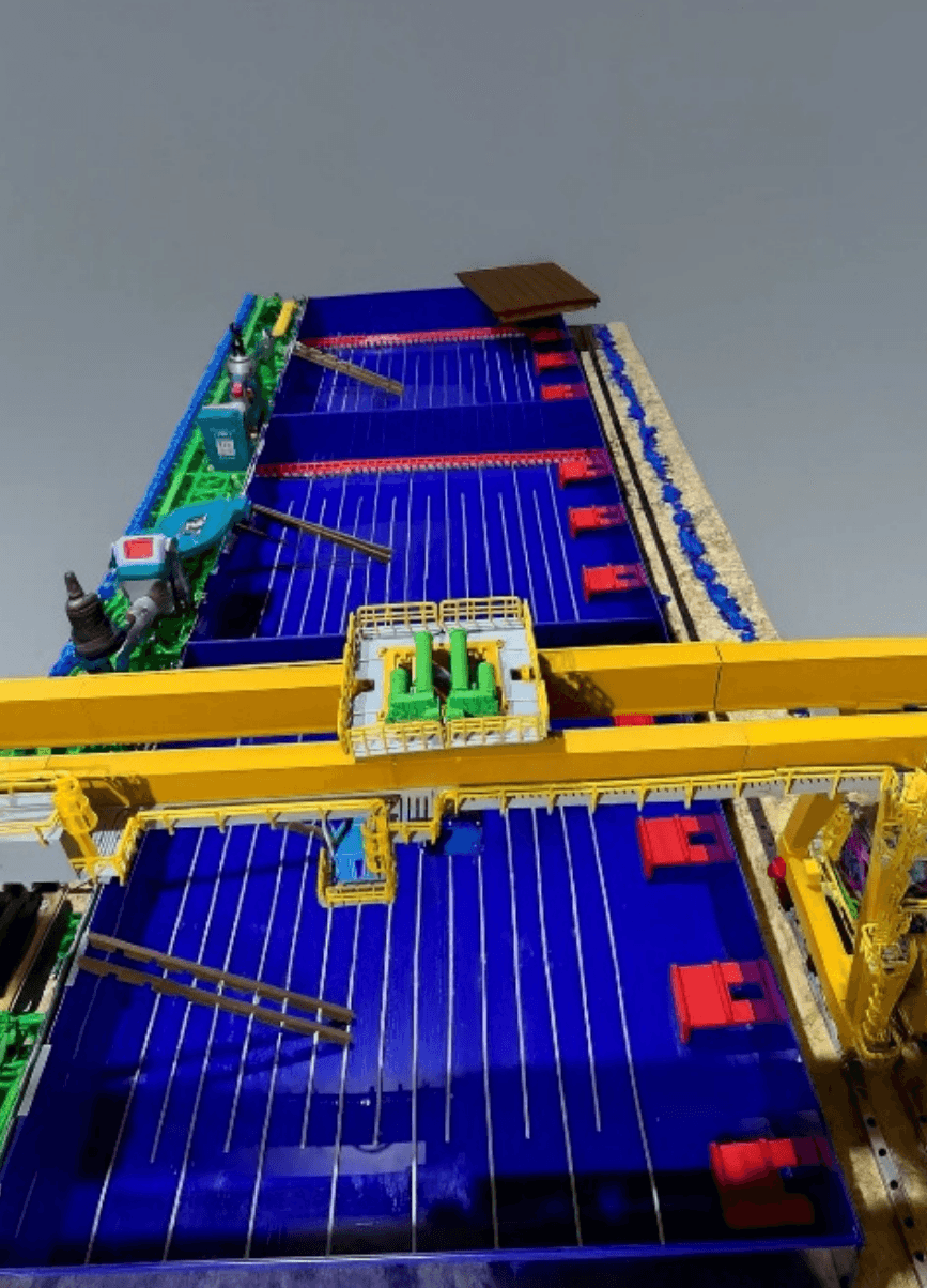 Maqueta a Escala del Área de Manufactura para MARCOBRE
